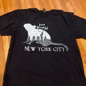 Gildan Black Graphic Tee